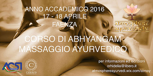 atmosphere ayurvediche ravenna-corso abhyangam massaggio ayurvedico-aprile 2016